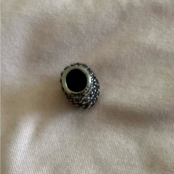 PANDORA Pink Pave Heart Charm - Picture 4 of 7